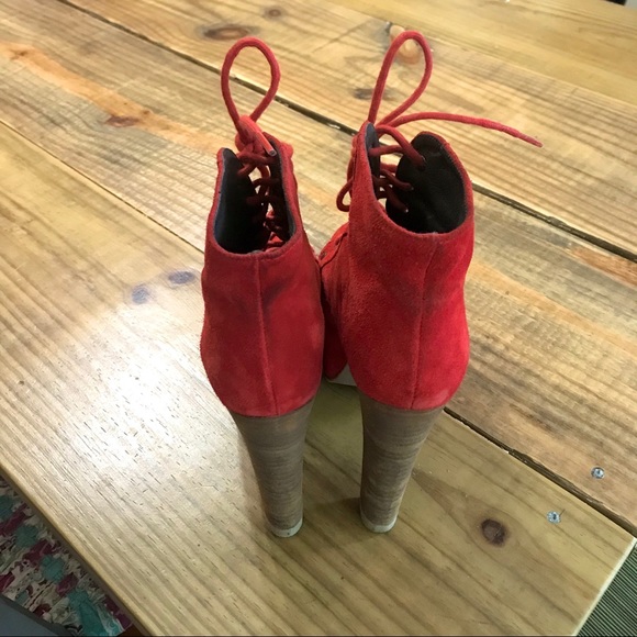 Jeffrey Campbell lita suede leather booties - Picture 5 of 7